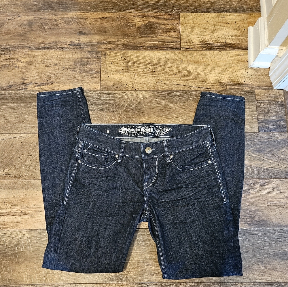 Express Ultra Skinny Jeans Size 2 Short
